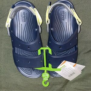 Crocs all terrain sandals size j4